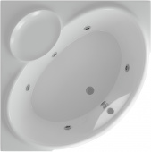 Акриловая ванна Акватек Эпсилон с гидромассажем и экраном