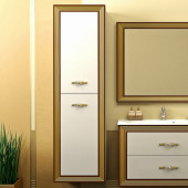 Шкаф-пенал Opadiris Карат золотая патина