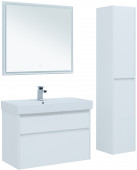 Шкаф-пенал Aquanet Nova Lite 35 белый