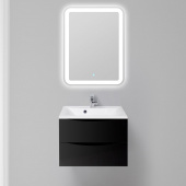 Мебель для ванной BelBagno Marino 65 nero lucido