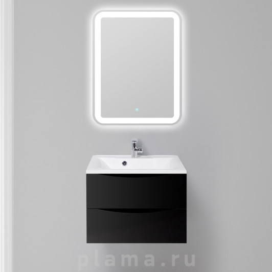 Мебель для ванной BelBagno Marino 65 nero lucido