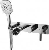 Смеситель Lemark Atlantiss LM3224C С ВНУТРЕННЕЙ ЧАСТЬЮ, для ванны с душем plama.ru