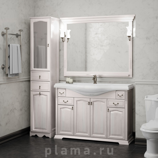 Мебель для ванной Opadiris Риспекто 120 беленый бук