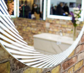 Зеркало Art&Max Sculpture 77 с подсветкой