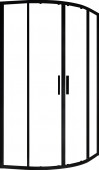 Душевой уголок Ravak BLSCP4-80 профиль черный