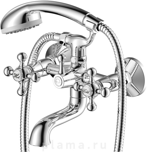 Смеситель Olive'S Girona 01201GR для ванны с душем plama.ru
