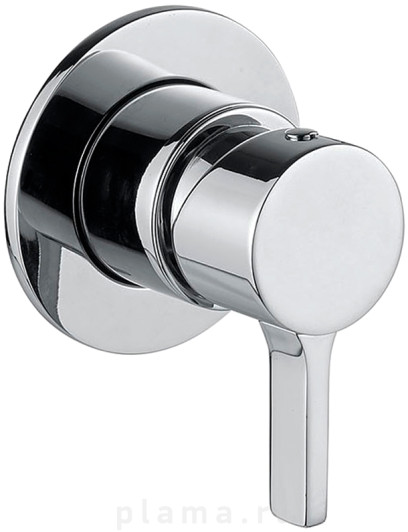 Смеситель Migliore Sirius 28183 С ВНУТРЕННЕЙ ЧАСТЬЮ, для душа, хром plama.ru