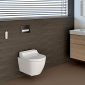 Унитаз-биде подвесной Geberit AquaClean tuma comfort 146.294.SI.1 с горизонтальным выпуском