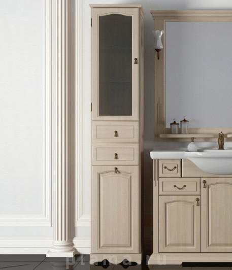 Шкаф-пенал Opadiris Риспекто 40 L беленый бук