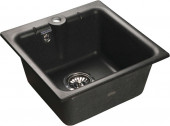 Мойка кухонная GranFest Practik GF-P420 черный