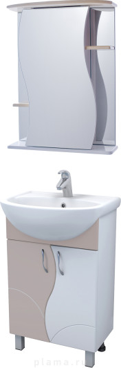 Мебель для ванной Vigo Alessandro 4-55 бежевая