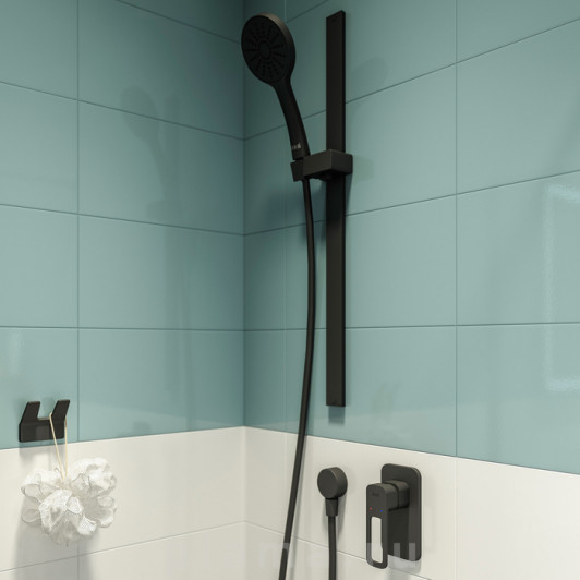 Смеситель IDDIS Slide SLIBL00i66 С ВНУТРЕННЕЙ ЧАСТЬЮ, для душа plama.ru