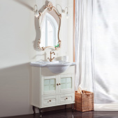 Мебель для ванной Caprigo Palermo 85 bianco-grigio