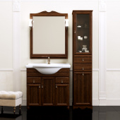 Мебель для ванной Opadiris Тибет 80 с декоративной решеткой, нагал