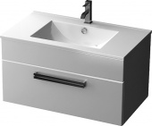 Тумба для комплекта Triton Ника 75 подвесная, 1 ящик, белая