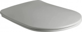 Крышка-сиденье Kerasan Nolita 5391 светло-серая матовая, с микролифтом
