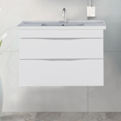 Тумба с раковиной Aquanet Эвора 100 белая