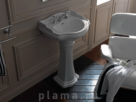 Раковина Kerasan Retro 104601 69 см, 1 отв.