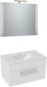 Мебель для ванной Triton Ника 90 подвесная, 1 ящик, белая