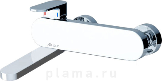 Смеситель Ravak Chrome CR 022.00/150 для ванны с душем plama.ru