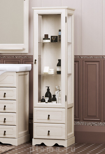 Шкаф-пенал Opadiris Клио 40 R беленый бук