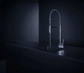 Смеситель Axor Starck Semi-Pro 10820000 для кухонной мойки