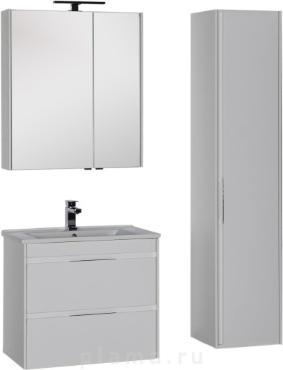 Тумба для комплекта Aquanet Тулон 75