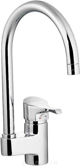 Смеситель E.C.A. Lotus 102108699 для кухонной мойки plama.ru