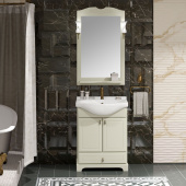 Мебель для ванной Opadiris Клио 65 напольня, слоновая кость