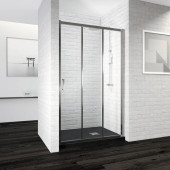 Душевая дверь в нишу RGW Passage PA-13 (159-161) x195 профиль хром, стекло прозрачное