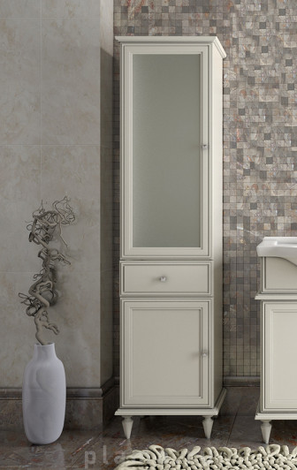 Шкаф-пенал Opadiris Санрайз 45 L слоновая кость