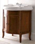 Тумба для комплекта Kerasan Retro с дверцами, орех