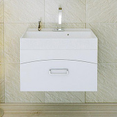 Тумба с раковиной Aqwella 5 stars Темпо 70 белая