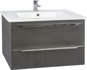Тумба с раковиной Bellezza Луиджи 80 серая, подвесная