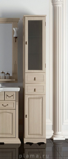 Шкаф-пенал Opadiris Риспекто 30 R беленый бук