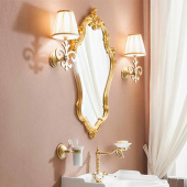 Зеркало Caprigo PL415-O золото