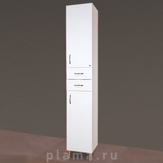 Шкаф-пенал Misty 35 белый R