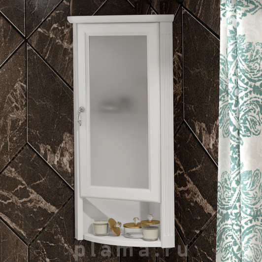 Шкаф Opadiris Клио 32 R, угловой, матовое стекло