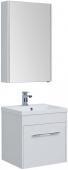 Мебель для ванной Aquanet Августа 58 белая